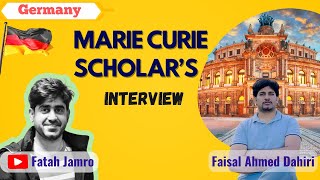 Sindhi student in Germany on Marie Curie Scholarship [upl. by Yentuoc]