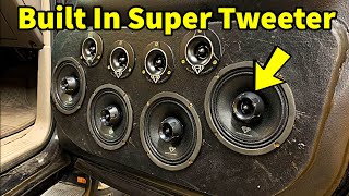 Speakers with Buildin Super Tweeter  Black Diamond XT6 Review [upl. by Mathur]