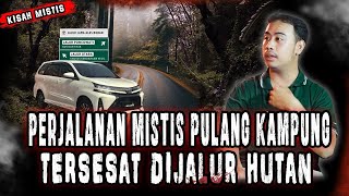 PERJALANAN HOROR SAAT PULANG KAMPUNGSENDIRIAN MASUK HUTAN SEPI BIKIN MERINDING [upl. by Faustus636]