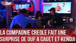 La Compagnie Créole fait une surprise de ouf à Cauet et Kendji  C’Cauet sur NRJ [upl. by Eux]