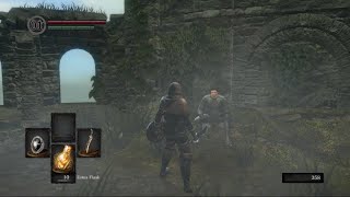 Crestfallen Warrior Fight  Dark Souls blind playthrough [upl. by Aisek33]