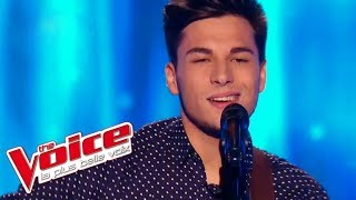 Vianney – Pas là  Hadrien Collin  The Voice France 2016  Blind Audition [upl. by Kelda231]