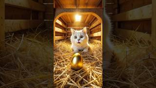 Golden Egg Heist The Cat’s Sneaky Scheme 😼🥚🐔 [upl. by Graubert]