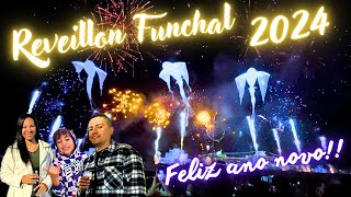 Reveillon Funchal 2024  Ilha da Madeira A queima de fogos mais bonita de Portugal 4K [upl. by Eppie885]