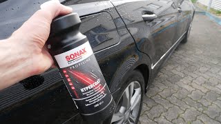 Sonax Hypercoat im Test  Schnelle amp Einfache Nassversiegelung  Trockenhilfe für die Waschbox [upl. by Ailegave]