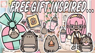 FREE GIFT INSPIRED… 💝😻 TOCA BOCA WORLD 🌍 [upl. by Aehsrop]