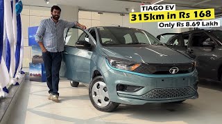 315km Only in ‎₹168 2023 Tata Tiago EV XT  Cheaper Then Cycle🚲 Review [upl. by Camile]