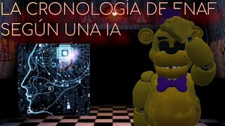 La Cronología de Fnaf Según una IA [upl. by Tristas89]