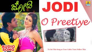 O Preetiye  Jodi  Movie  SPB K S Chithra  SA Rajkumar  Shiva Rajkumar Jaggesh Jhankar Music [upl. by Teerprug549]