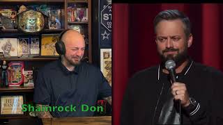 NATE BARGATZE Stand Up Comedy  Reaction from shamrock Don Reacts [upl. by Kelci]