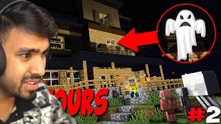 TECHNO GAMERZ MINECRAFT HOUNTED CASTLE PART 2 I TECHNO GAMERZ I HORROR CASTLE I UJJWAL GAMING [upl. by Nwahsit760]