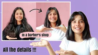 Full BOB haircut in a BARBERS shop  Alina Auwliya [upl. by Vierno]