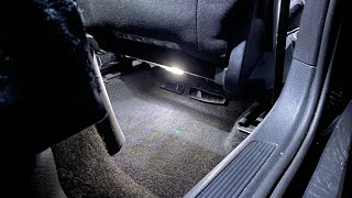 VW Golf MK7 5G footwell light retrofit part 3 [upl. by Gregg]