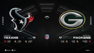 Houston Texans at Green Bay Packers [upl. by Naujyt]