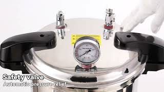 How To Operate a Mxmoonfree 25QT Autoclave Sterilizer [upl. by Keese525]