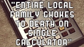 SCP2061 quotEntire Local Family Chokes To Death On Single Calculatorquot [upl. by Cotter]