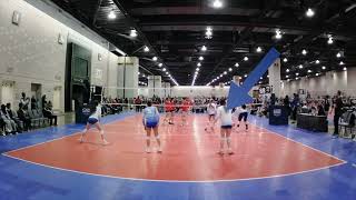 Nina Schweigert 16  2026 Outside Hitter  Loudoun Elite 16 Tony NEQ 4 [upl. by Emlynne]