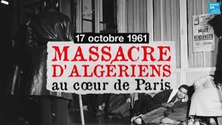 Le 17 octobre 1961 la sanglante répression des Algériens à Paris • FRANCE 24 [upl. by Duile]