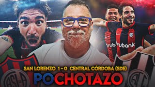 SAN LORENZO VOLVIO AL TRIUNFO Y VENCIO 10 A CENTRAL CORDOBA CON UN GOLAZO DEL POCHO CERUTTI [upl. by Stoops683]