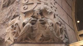 The Rookery Chicago Building Burnham amp Root w Frank Lloyd Wright [upl. by Coleen]