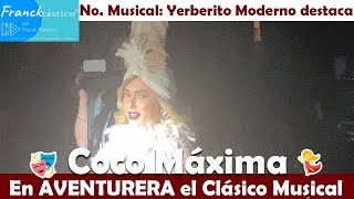 Coco Máxima más AVENTURERA que Irina Baeva Lució con El Yerberito Celia Cruz n el estreno Musicales [upl. by Aliwt941]