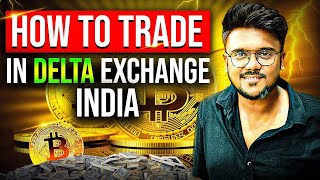 How to trade bitcoin in Delta exchange India crypto में trade कैसे करें bitcoin crypto trading [upl. by Spearing]