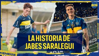 La historia de JABES SARALEGUI en BOCA de romperla en inferiores a tener un lugar en Primera [upl. by Morrison]