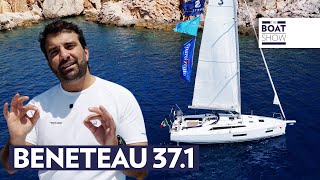 BENETEAU OCEANIS 371  Sailing Boat Review  The Boat Show [upl. by Ocsisnarf162]