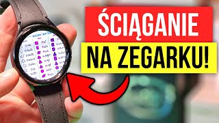 Jak ŚCIĄGAĆ na zegarku w Szkole ⌚️ PORADNIK  Prosty sposób [upl. by Kimitri]