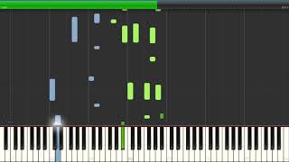 Elliott Smith  Miss Misery Piano Synthesia [upl. by Niwde]