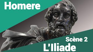 Homère  LIliade  Scène 2 [upl. by Serrell]