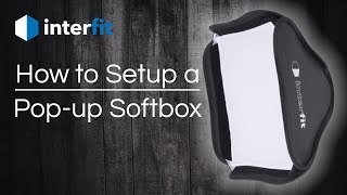 Interfit How to setup a Popup Softbox [upl. by Shurlocke]