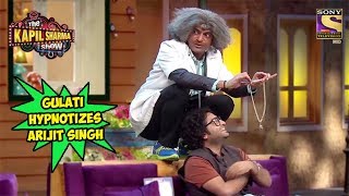 Dr Gulati Hypnotizes Arijit Singh  The Kapil Sharma Show [upl. by Leile]