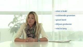 Ontwikkeling Peuter  Peuters en eten  Renate geeft tips [upl. by Aiekat]