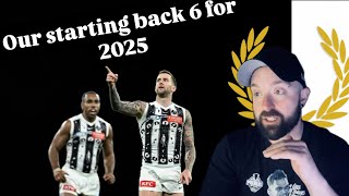 COLLINGWOOD BACKLINE FOR 2025 Tim Membrey delisted from saints amp a retirement [upl. by Murvyn763]