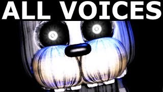 JOLLY 3 Chapter 1  All Animatronic Voices FNAF Horror Game 2017 [upl. by Eisseb]