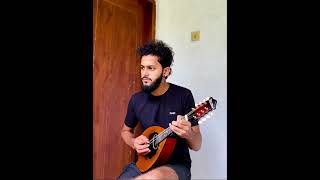 කැරකෙන රෝදේ  Karakena Rode mandolin cover [upl. by Haney935]