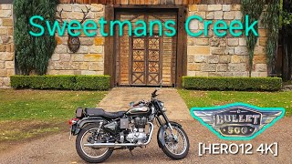 ROYAL ENFIELD BULLET 500  SWEETMANS CREEK [upl. by Olotrab997]