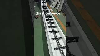 Chain conveyor is testing [upl. by Aniroc]