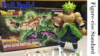 FULL BUILD Dragon Ball Super Saiyan Broly Full Power Figurerise Standard [upl. by Rozelle]