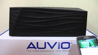 AUVIO HBT6000 Bluetooth Speaker Review  Sound Test [upl. by Emiolhs]