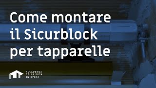 COME MONTARE SICURBLOCK TAPPARELLE La Guida Definitiva [upl. by Portuna]