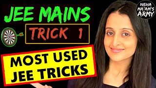 JEE MAIN MOST USED TRICK 1 Permutations amp Combinations  NEHA AGRAWAL  jeemains jee2024 jee2025 [upl. by Danielson]