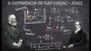 AULA 20  EXPERIENCIA GAYLUSSAC  JOULE [upl. by Dnalerb956]