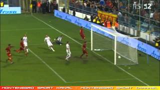 © Montenegro vs Switzerland Qualifiers Euro 2012  Vucinic goal 68 10 © [upl. by Zerimar]