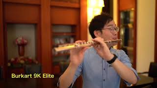 Burkart 9K Elite Handmade Flute [upl. by Erdnael474]