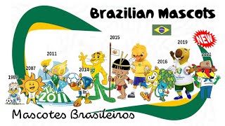 Brazilian Mascots  Mascotes Brasileiros Updated HD [upl. by Longmire]