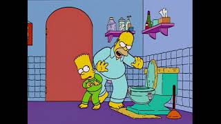 Toilet prank  The Simpsons [upl. by Lanna]