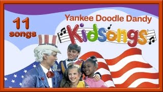 Yankee Doodle Dandy  American Kids Songs for Children [upl. by Audsley]