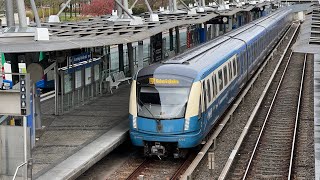 U Bahnen der Linien 6 und 3 in München und in Garching mit 50 Jahre Jubiläumszug und C1 mit Makro [upl. by Ivory]